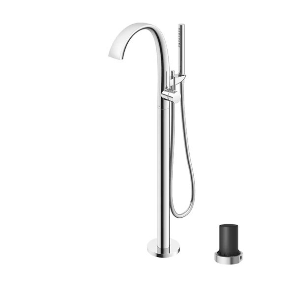 ZN Series Floor Standing Bathtub Filler (W/Hand Shower)